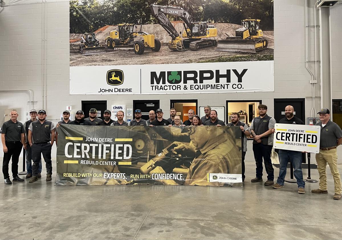 The Park City, Kan., location of Murphy Tractor & Equipment Co. is now an official John Deere Certif