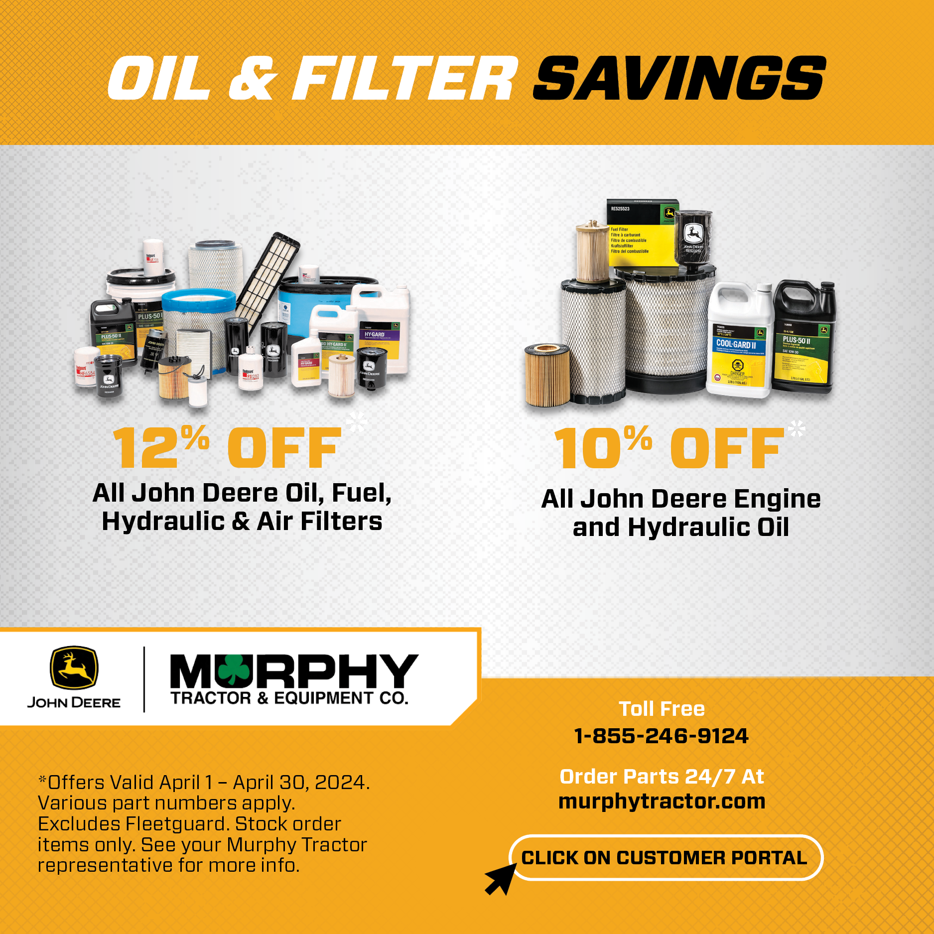 Oil and Filter Savings