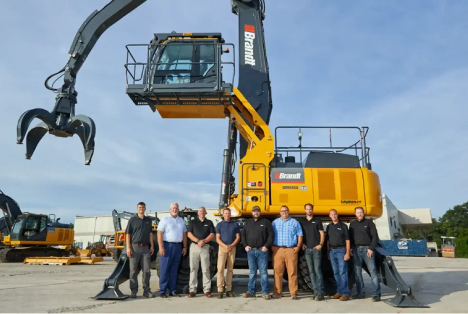 Brandt Partners with Murphy to bring Material Handler to Midwestern US
