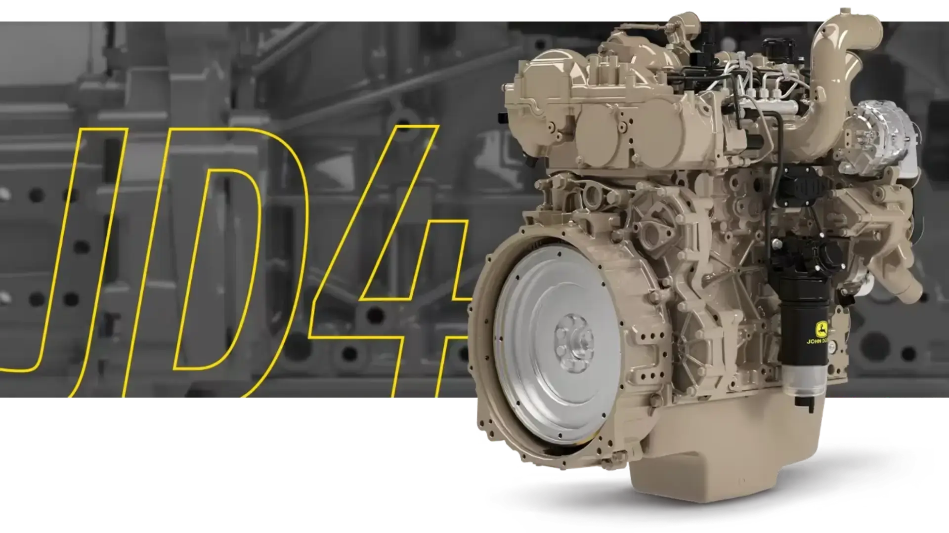 Up and Coming John Deere JD4 Industrial Engine