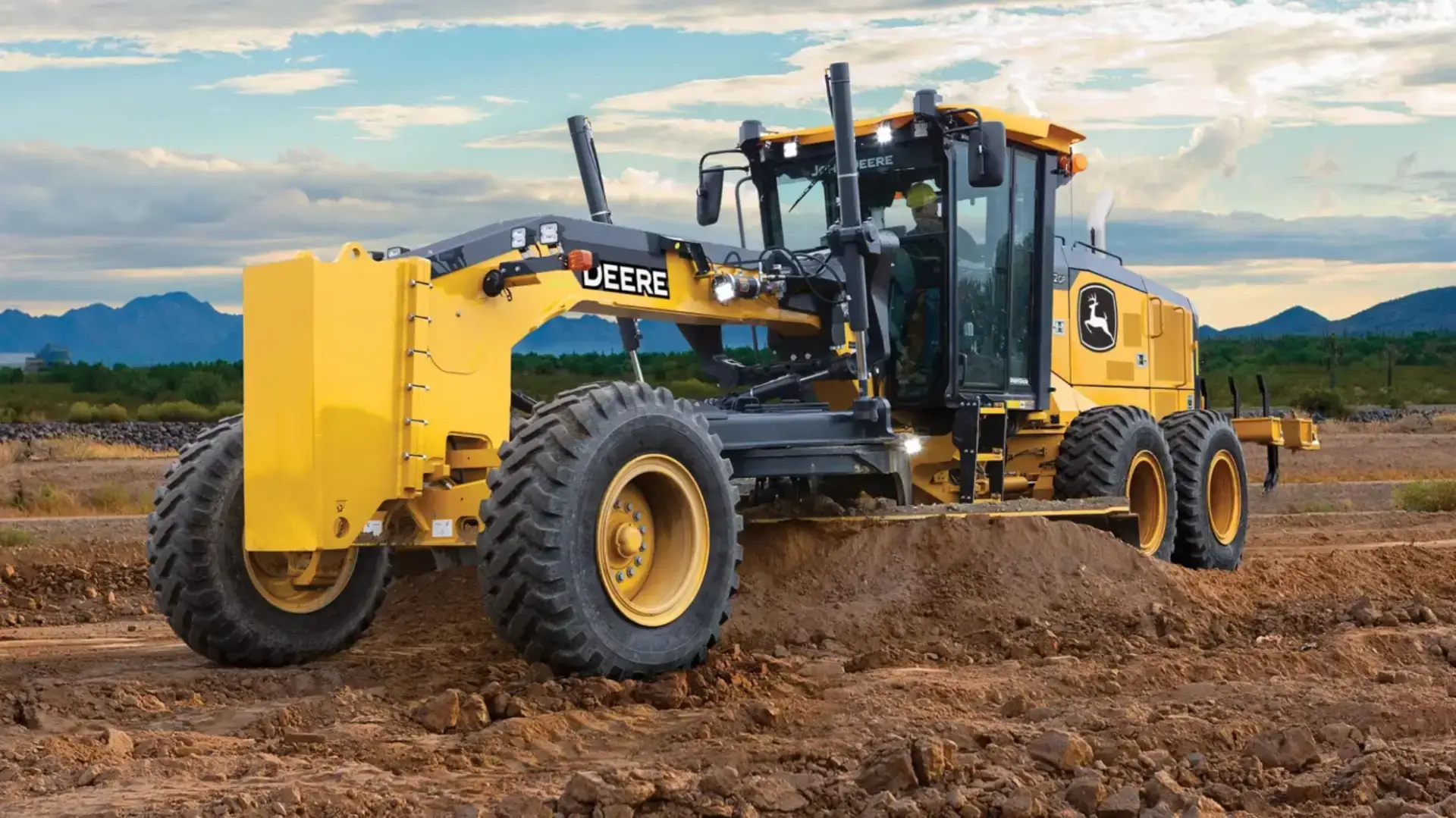he Dirt - Construction Grading with John Deere Equipment